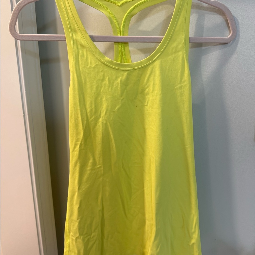 Lululemon Yellow Women's Tank Top